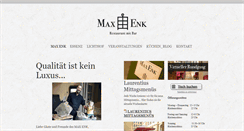 Desktop Screenshot of max-enk.de