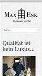 Mobile Screenshot of max-enk.de